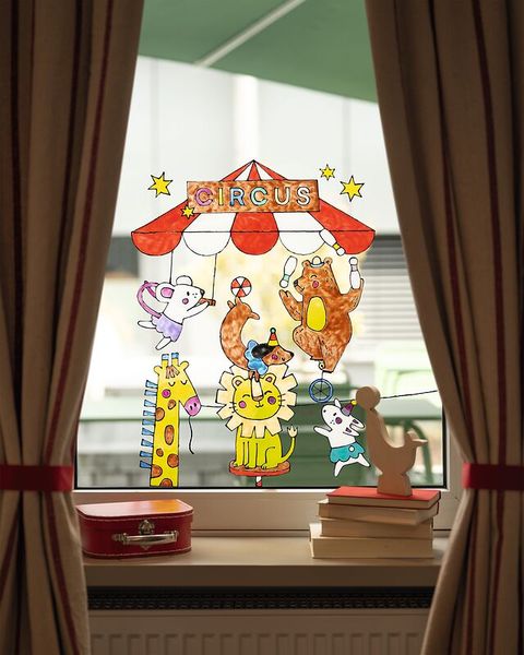 Folia Window Color Set Basic 80ml, 10-farbig sortiert