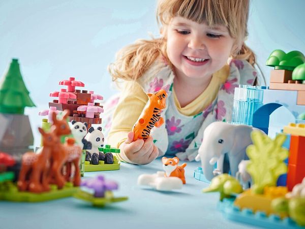 10446 LEGO® DUPLO® Wildtier-Familien 3-in-1-Set, 92 Teile