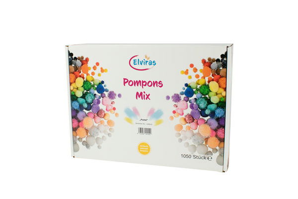 Elviras Pompon Mix "pastel"