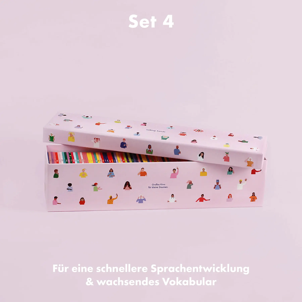 talking hands - Daumenkinos für Gebärden, verschiedene Starter-Sets