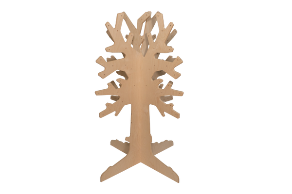 Jahresthemenbaum aus Birke Natur, 110 x 80 cm