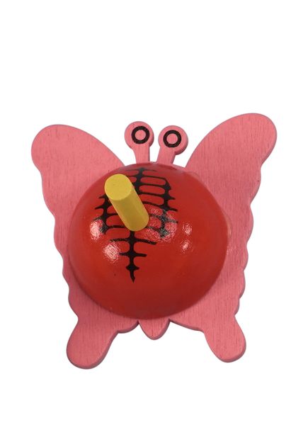 kleiner Kreisel mit lustigen Motiven, 6 St.  kleiner Kreisel mit lustigen Motiven, 6 St.