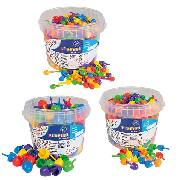 Steckmosaik in allen Größen, 1175-teiliges Set Steckmosaik in allen Größen, 1175-teiliges Set