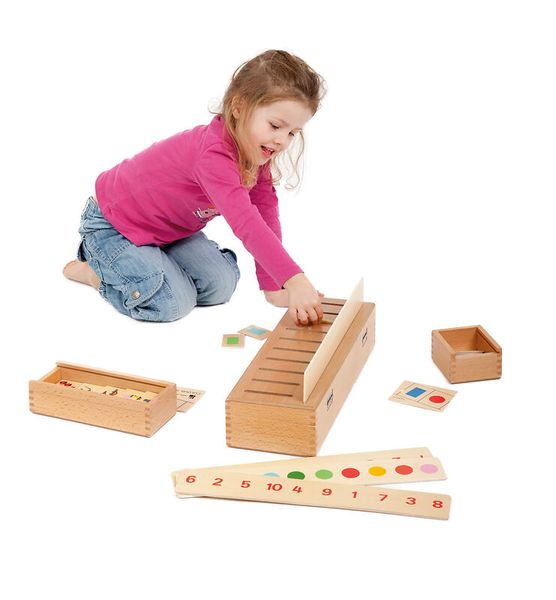 Sortierkasten-Spiel "Colour Slit Game", 75 Teile, ab 3 Jahre