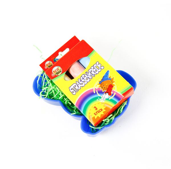 Hasenförmchen mit 3 Straßenkreiden, 12 Sets Hasenförmchen mit 3 Straßenkreiden, 12 Sets