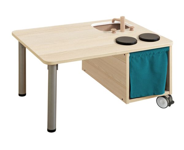 MATHOU Spielküche auf Rollen, 10 Jahre Garantie MATHOU Spielküche auf Rollen, 10 Jahre Garantie