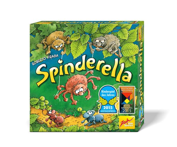 Spielebox, Kinderspiel, Karten- / Brettspiel, Spinderella, Tiermotive