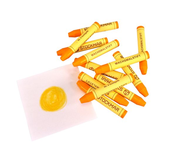 STOCKMAR Wachsmalstift, 12 Stück, Farbe wählbar