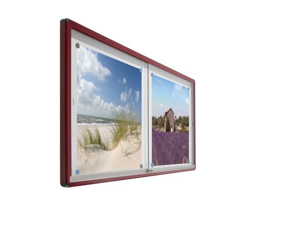poster, rahmen, display, doppelpanel, fotocollage
