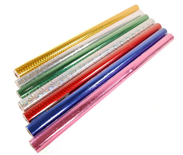 Geschenkpapier, Glitzer, Rollen, Drahtlosen, Farbig