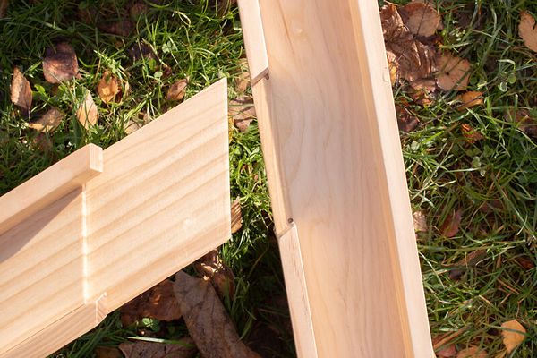 Wasserbahn / Kugelbahn, massives Kiefernholz, 12 Teile, ab 3 Jahre (SONDERANGEBOT)