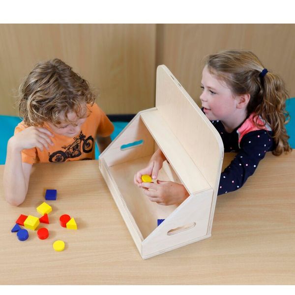 EDUCO Fühl-Kiste aus Holz EDUCO Fühl-Kiste aus Holz