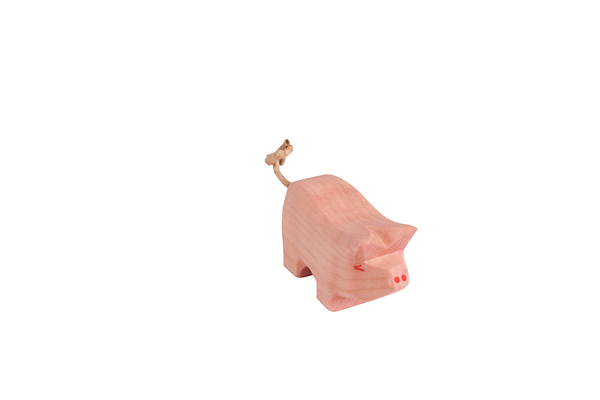 Schwein, Holzspielzeug, Schnauze, Pig, Naturholz