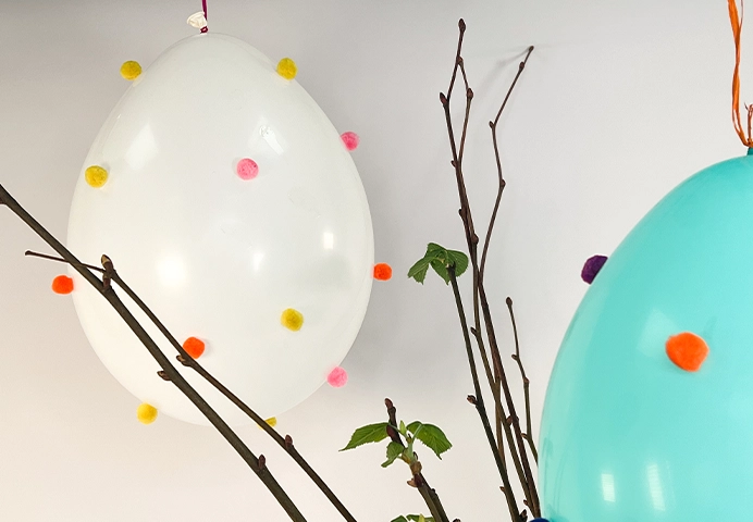Osterei Luftballon