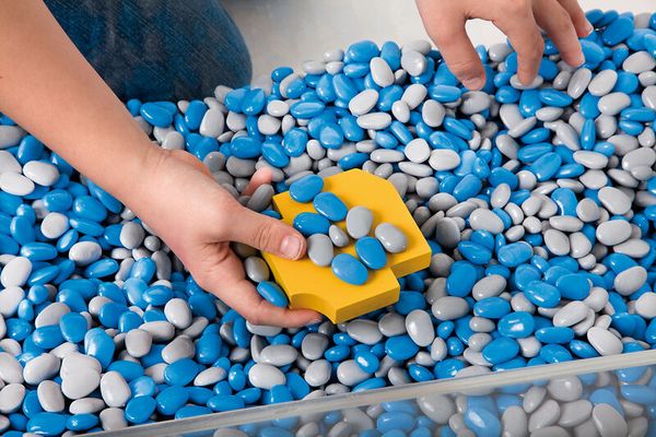 Sensorik Bohnen TheraBeans, verschiedene Mengen