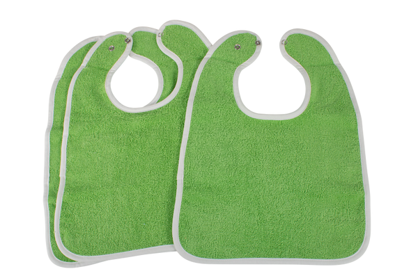 KITAEINKAUF Druckknopflätzchen 3er Pack, 29 x 40 cm, Farbe wählbar