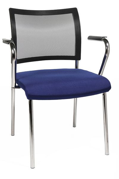 TOPSTAR Besprechungsstuhl Visit 10 Netz, mit Armlehne, 2 Stück