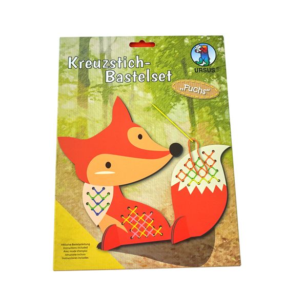 Kreuzstich-Bastelset, ca. 21 x 18 cm, Motiv wählbar Kreuzstich-Bastelset, ca. 21 x 18 cm, Motiv wählbar