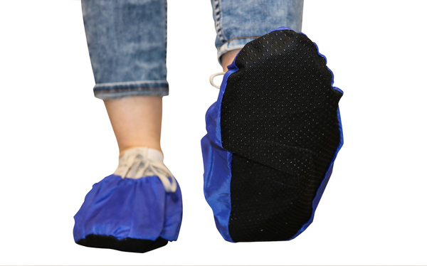 Überschuhe für Erwachsene, wiederverwendbar, 2 Paar, blau, schwarz oder türkis Überschuhe für Erwachsene, wiederverwendbar, 2 Paar, blau, schwarz oder türkis