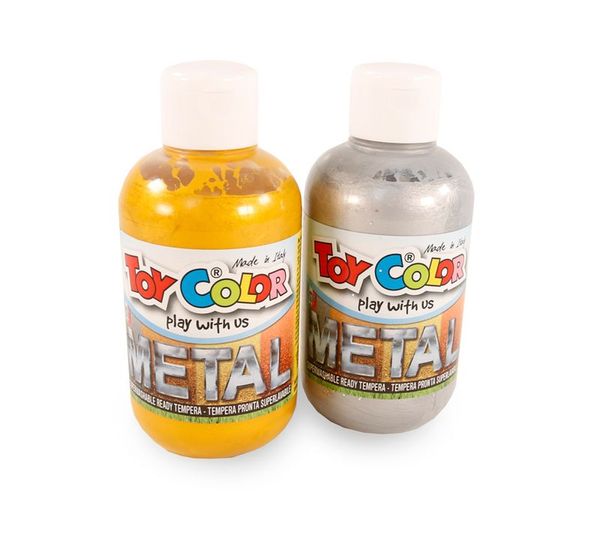 Gold- + Silbermalflasche, je 300 ml Gold- + Silbermalflasche, je 300 ml