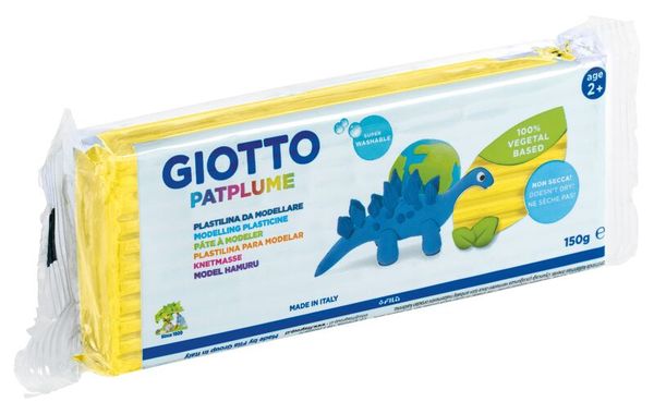 GIOTTO Patplume Kinder-Softknete, 12 x 150 g, farbig sortiert