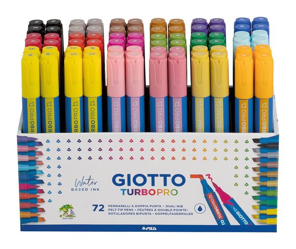 Marker, Filzstift, Marker, bunte Farben, 72 Marker