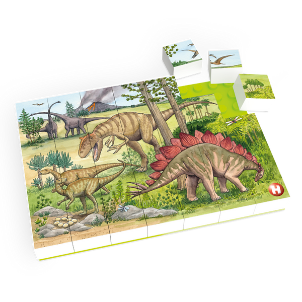 HUBELINO Puzzle Welt der Dinosaurier (35-teilig), ab 4 Jahre HUBELINO Puzzle Welt der Dinosaurier (35-teilig), ab 4 Jahre