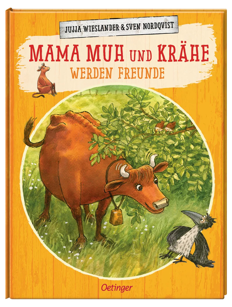 Rind, Büffel, Kuh, Tierillustration, Kinderbuch