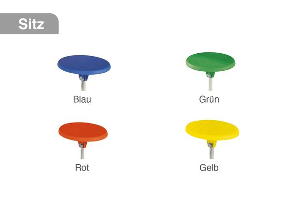 Spaceflex® 2.0 Klapptisch oval, Melamin-Platte, 12 Sitze, Höhe 74 cm