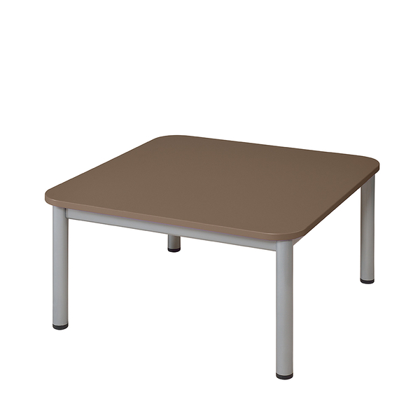 MATHOU Tisch-Stuhl-Kombination mit Metallbeinen - 4 Stühle, 1 quadratischer Tisch