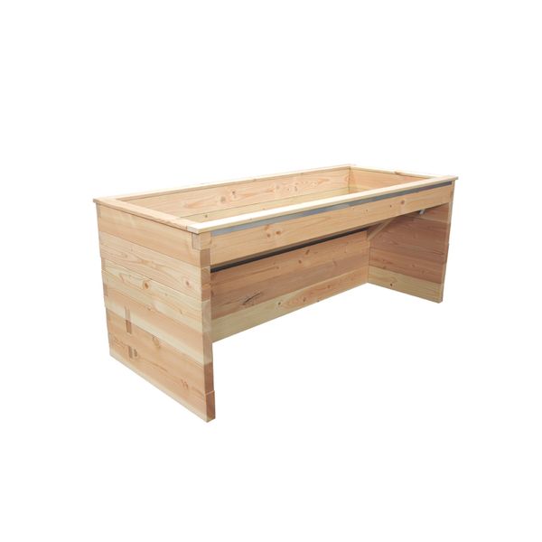 Hochbeet Duo-Rollibeet, einseitig unterfahrbar, B: 190 cm, für 2 Personen Hochbeet Duo-Rollibeet, einseitig unterfahrbar, B: 190 cm, für 2 Personen