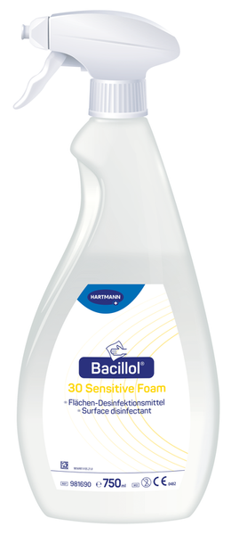 Desinfektionsmittel, Oberflächendesinfektion, Sprühflasche, Foam, 750 ml