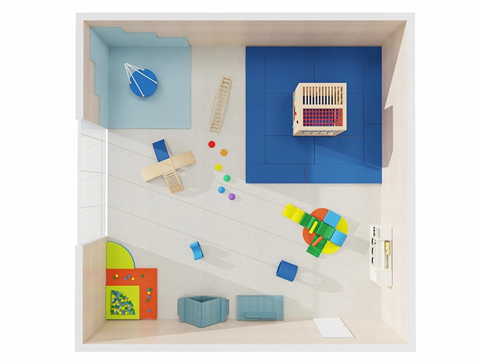 Darstellung eines Bewegunsraumes