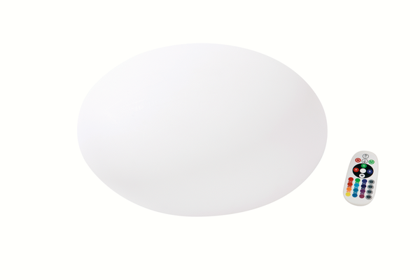 LED-Panel, Deckenleuchte, RGB-Remote, Rund, Weiß