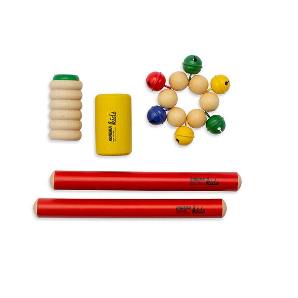 Kids Color Percussion Set, 4 Instrumente