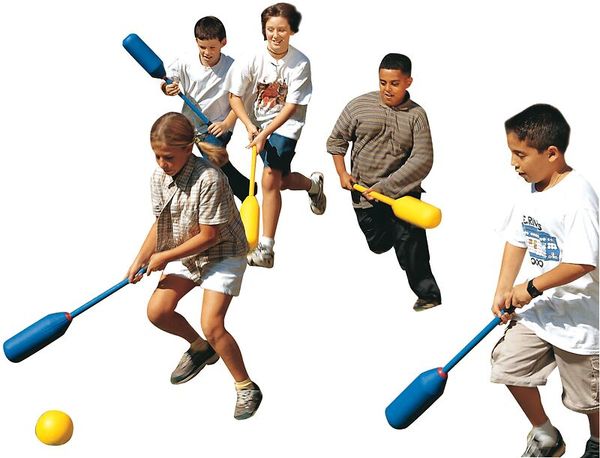 hitting, Schlägerball, Kinder, Sport, Spiel