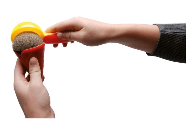 GOWI Eistüten-Set, 4 Eistüten, 1 Eiskugellöffel  GOWI Eistüten-Set, 4 Eistüten, 1 Eiskugellöffel