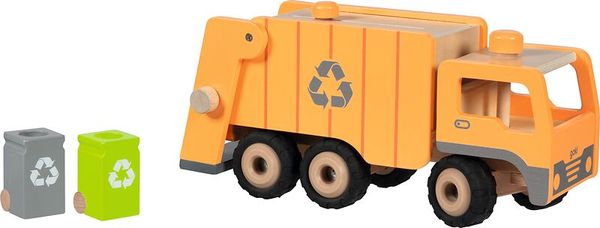 Spielzeuglaster, Mülltonnenanhänger, Abfallsammelfahrzeug, Recyclingtruck, Kunststoff