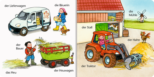 RAVENSBURGER MINISTEPS: Meine ersten Wörter, 12-36 Monate, 6 kleine Bücher