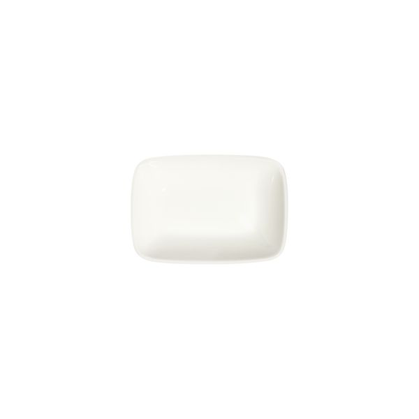 ID Fine Quadro white Rechteckplatte, 18 cm, 12 Stück