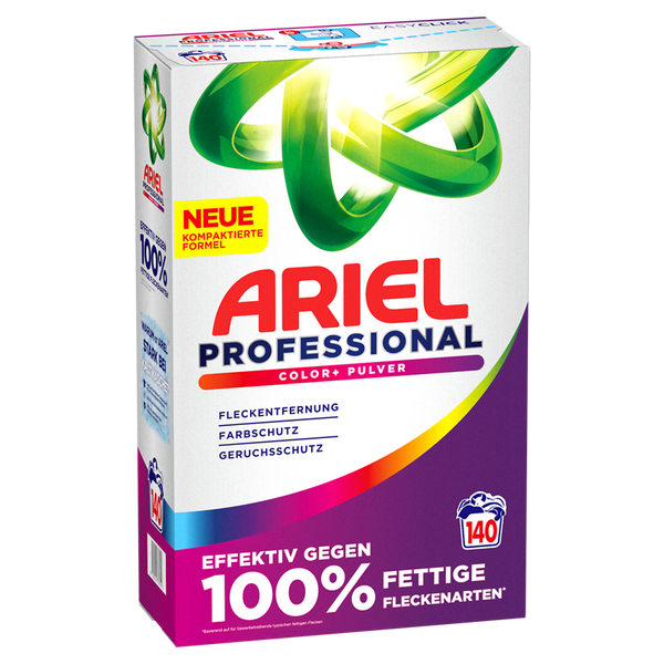 Ariel Professional Colorwaschmittel Pulver, 140 Waschladungen 