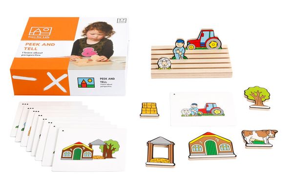 TOYS FOR LIFE peek and tell - Anschauen und Erzählen, ab 3 Jahre