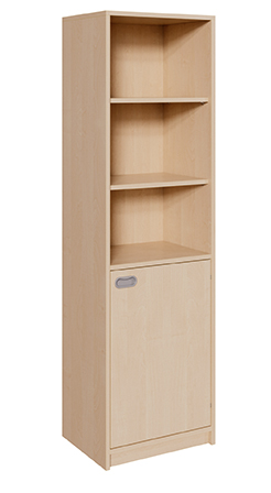 Regal, Hochschrank, Holz, Schranktür, oberes Fach