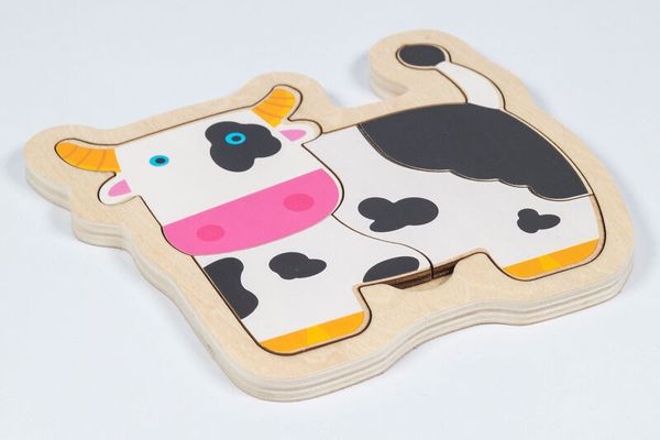 Rahmenpuzzle U3, Holz, 3-5 Teile, 5 Motive (nicht wählbar) Rahmenpuzzle U3, Holz, 3-5 Teile, 5 Motive (nicht wählbar)