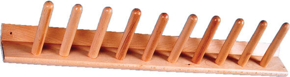 Holz, Hakenleiste, Haken, Holzregal, Aufbewahrung
