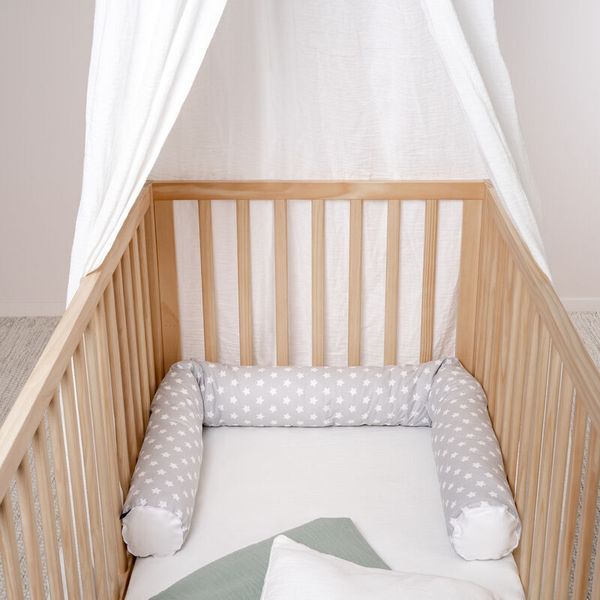 JULIUS ZÖLLNER Bettschlange Sterne grau JULIUS ZÖLLNER Bettschlange Sterne grau