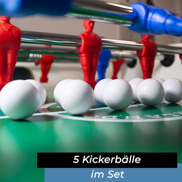 Bandito Kickerball Universal weiß, glatt und schnell, 5 Stück