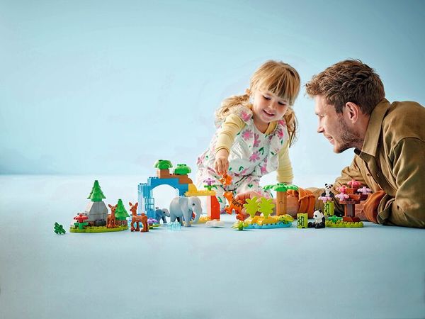 10446 LEGO® DUPLO® Wildtier-Familien 3-in-1-Set, 92 Teile