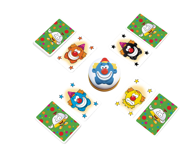 Clown, Balloon clown, Geburtstagsspiel, Kartenset, Partydekoration