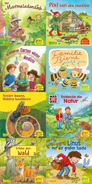 PIXI Set Hobby & Natur, 8er-Set